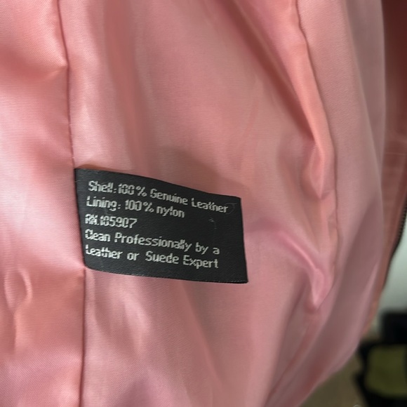 USA leather size medium leather jacket with pockets vintage mint condition - Picture 6 of 10